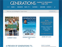 Tablet Screenshot of generations808.com